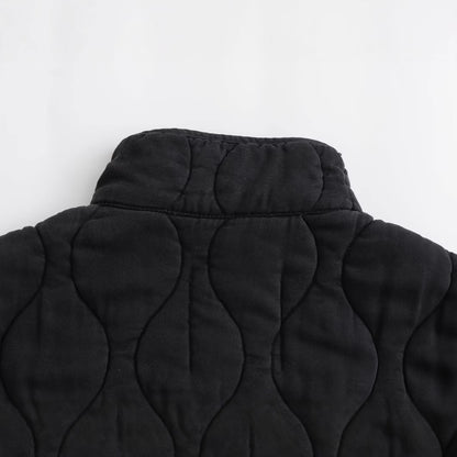Dressing Chill : Manteau en Coton avec Détails de Poches - Élégance et Confort