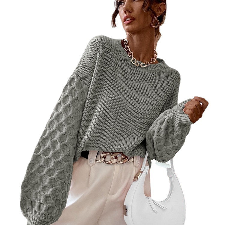 Pull Tricot Col Rond Femme Disponible sur Dressing Chill